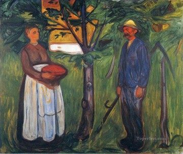 fertility ii 1902 Edvard Munch Expressionism Oil Paintings
